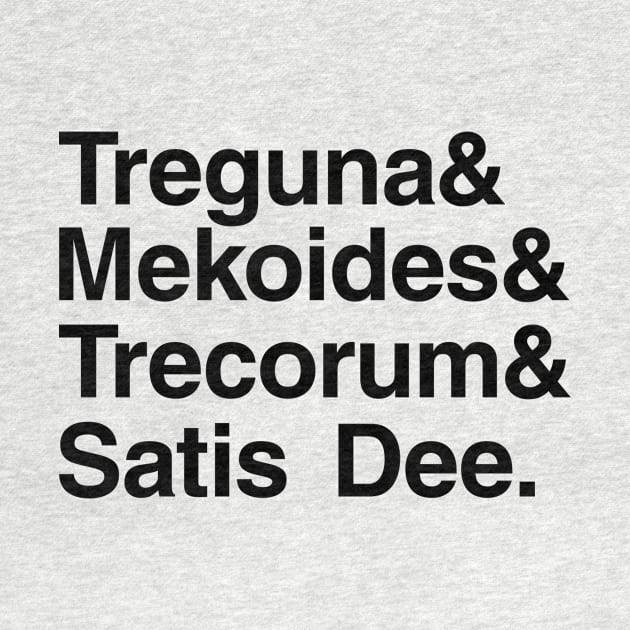 Treguna Mekoides Trecorum Satis Dee by ImageNation